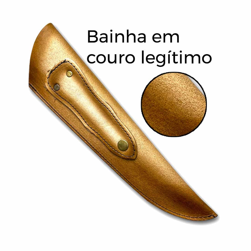 Faca Churrasco Artesanal 10" Nossa Senhora