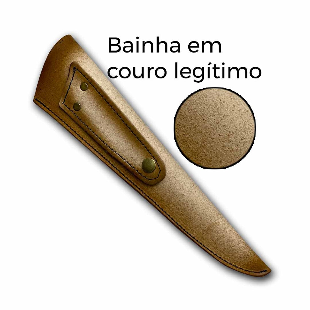 Faca Churrasco Artesanal 10" Nossa Senhora Aparecida 03